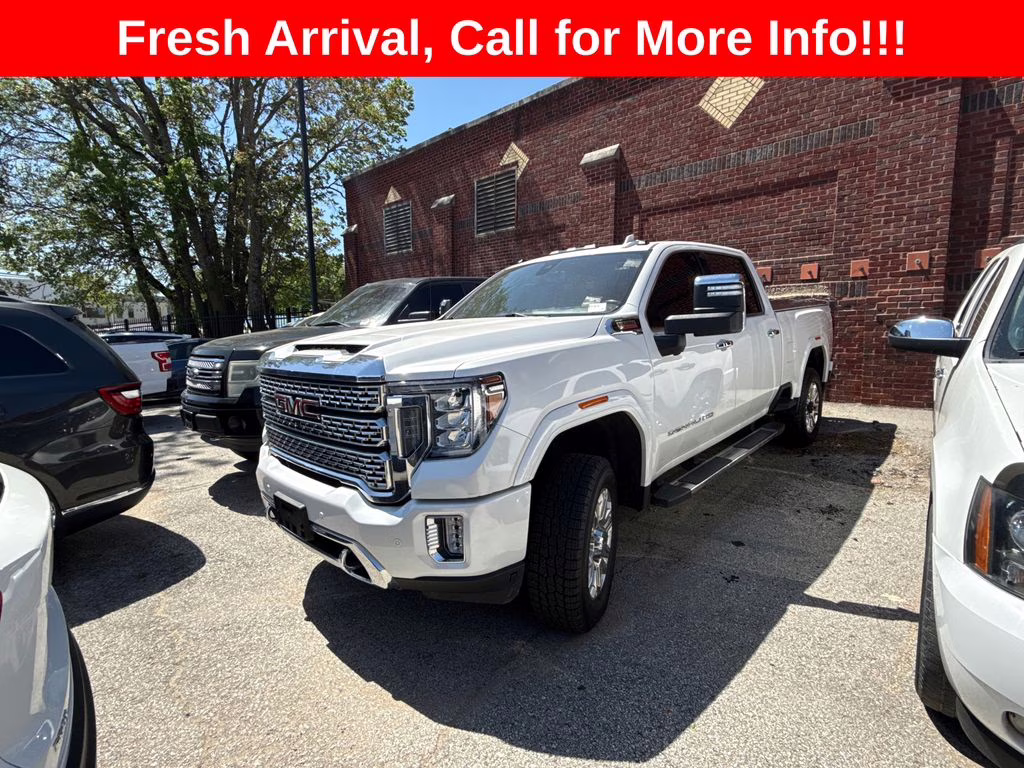 2023 White Frost Tricoat GMC Sierra 2500HD Denali 4X4 Truck