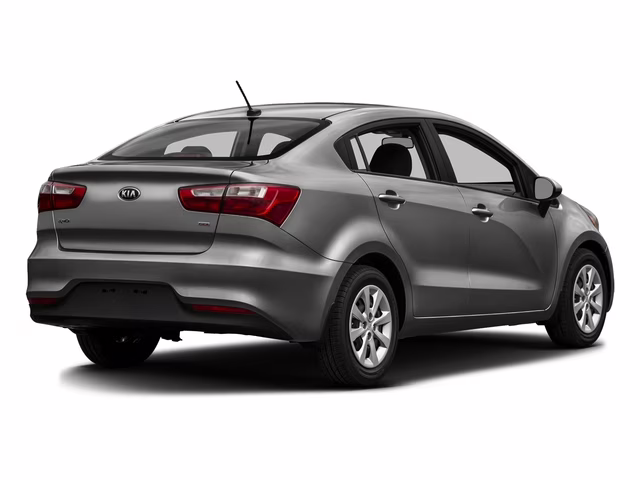2016 Bright Silver Metallic Kia Rio LX FWD Sedan