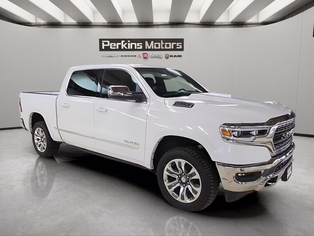 2023 Bright White Clearcoat Ram 1500 Limited 4X4 Truck