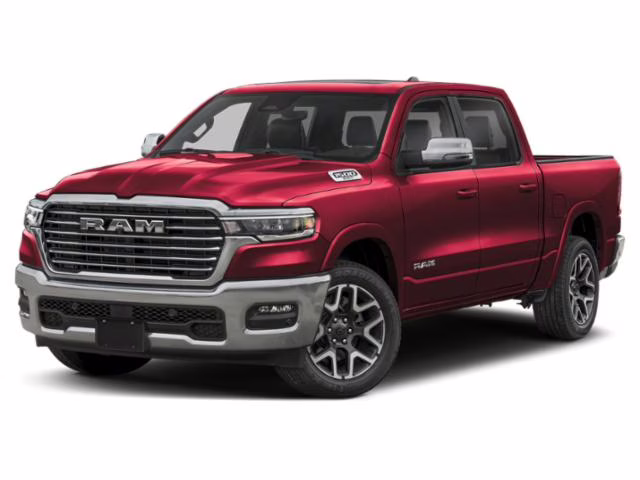 2025 Delmonico Red Pearlcoat Ram 1500 Laramie 4X4 Truck
