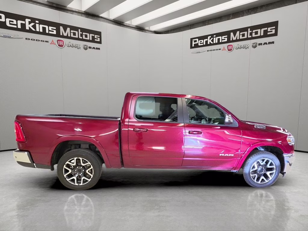 2025 Delmonico Red Pearlcoat Ram 1500 Laramie 4X4 Truck