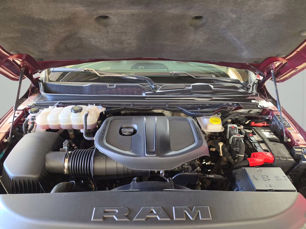 2025 Delmonico Red Pearlcoat Ram 1500 Laramie 4X4 Truck