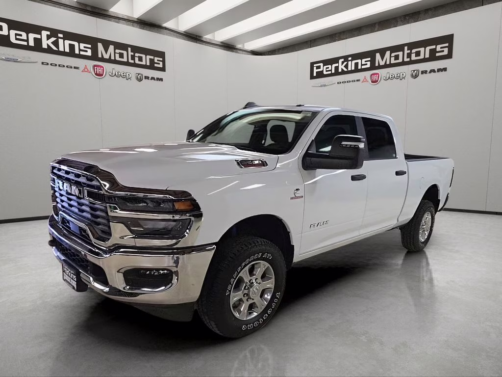 2025 Bright White Clearcoat Ram 2500 Big Horn 4X4 Truck