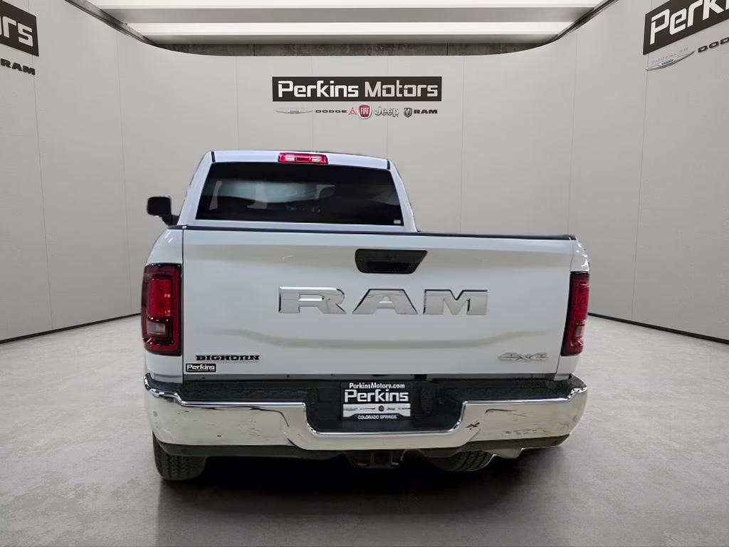 2025 Bright White Clearcoat Ram 2500 Big Horn 4X4 Truck