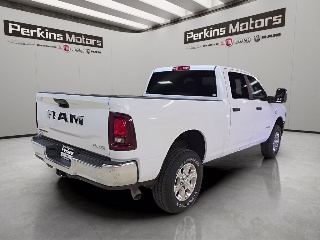 2025 Bright White Clearcoat Ram 2500 Big Horn 4X4 Truck