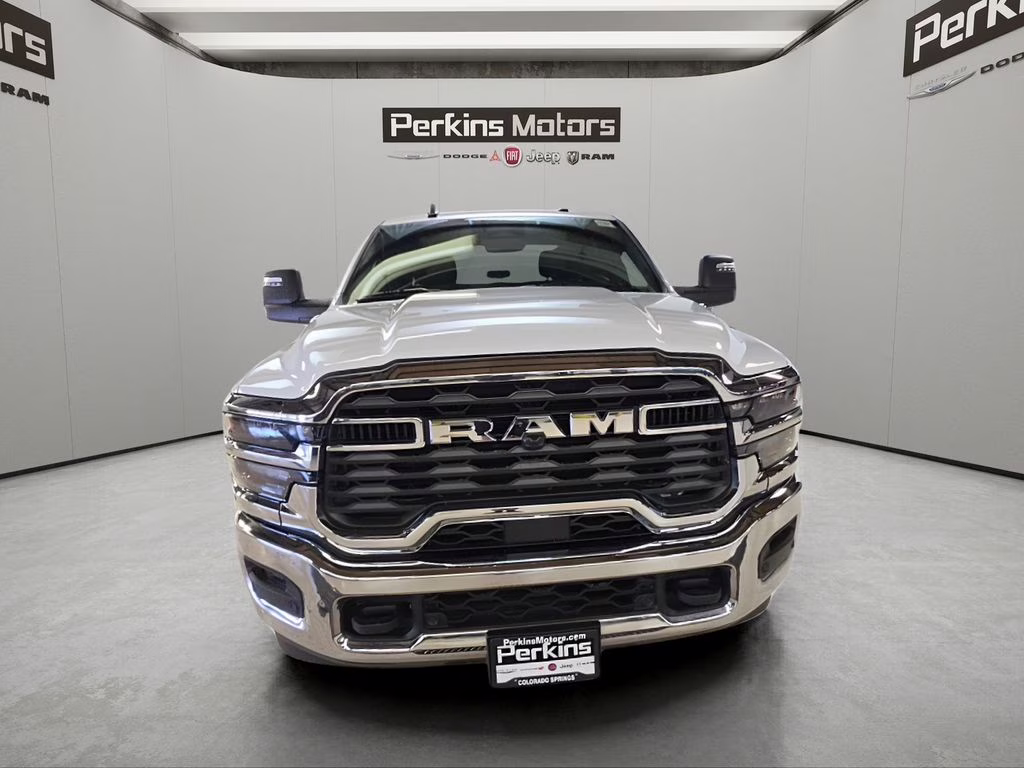 2025 Bright White Clearcoat Ram 2500 Big Horn 4X4 Truck
