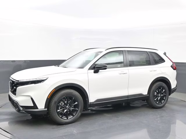 2026 Platinum White Pearl Honda CR-V Hybrid Sport-L AWD SUV