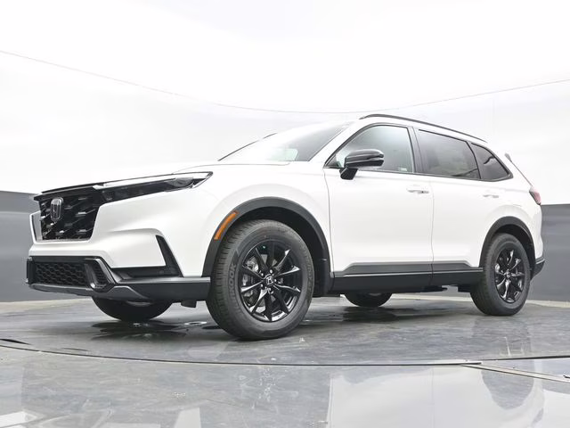 2026 Platinum White Pearl Honda CR-V Hybrid Sport-L AWD SUV