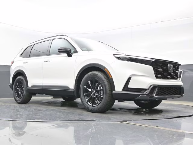 2026 Platinum White Pearl Honda CR-V Hybrid Sport-L AWD SUV