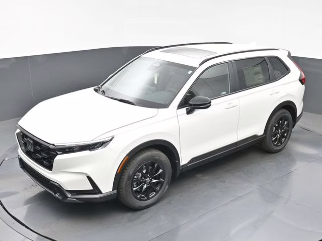 2026 Platinum White Pearl Honda CR-V Hybrid Sport-L AWD SUV