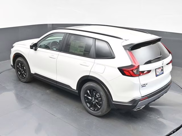 2026 Platinum White Pearl Honda CR-V Hybrid Sport-L AWD SUV