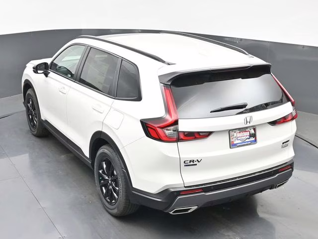 2026 Platinum White Pearl Honda CR-V Hybrid Sport-L AWD SUV