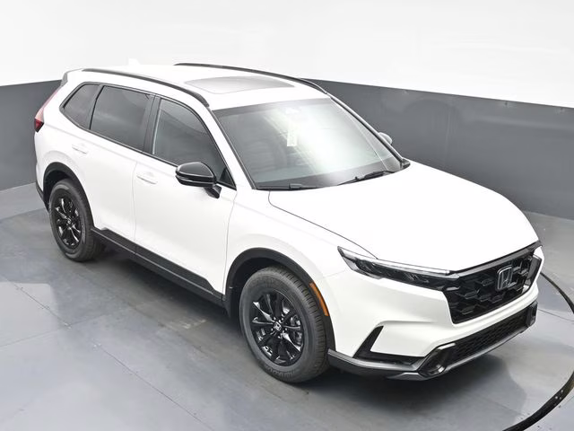2026 Platinum White Pearl Honda CR-V Hybrid Sport-L AWD SUV