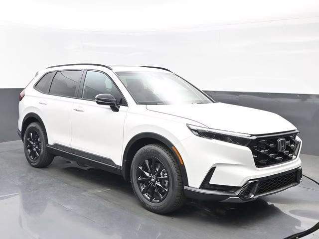 2026 Platinum White Pearl Honda CR-V Hybrid Sport-L AWD SUV