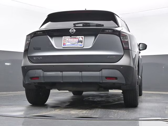 2025 Gun Metallic Nissan Kicks SV AWD SUV