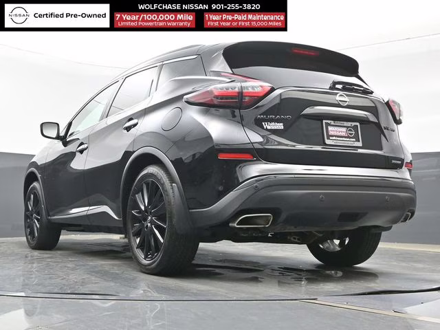 2024 Super Black Nissan Murano SV AWD SUV
