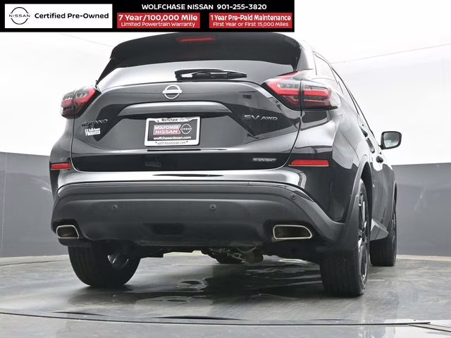 2024 Super Black Nissan Murano SV AWD SUV