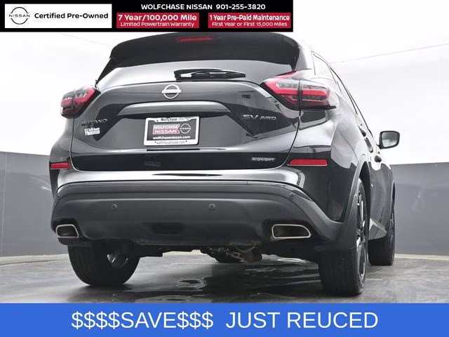 2024 Super Black Nissan Murano SV AWD SUV