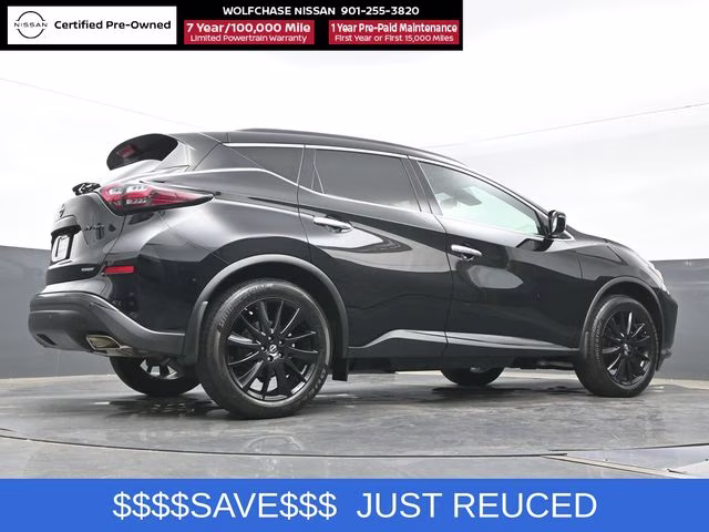 2024 Super Black Nissan Murano SV AWD SUV