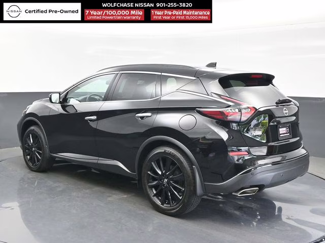 2024 Super Black Nissan Murano SV AWD SUV