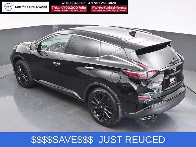 2024 Super Black Nissan Murano SV AWD SUV