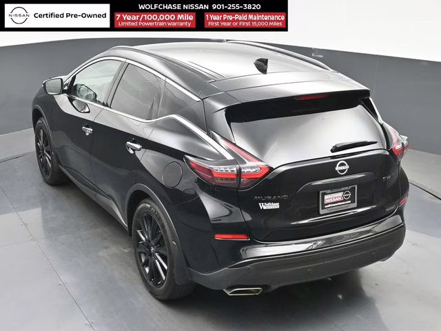 2024 Super Black Nissan Murano SV AWD SUV