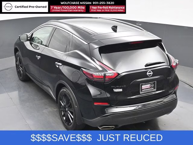 2024 Super Black Nissan Murano SV AWD SUV