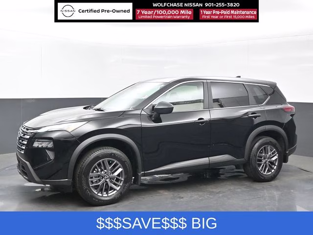 2026 Super Black Nissan Rogue S AWD SUV