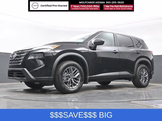 2026 Super Black Nissan Rogue S AWD SUV