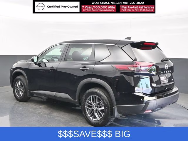 2026 Super Black Nissan Rogue S AWD SUV