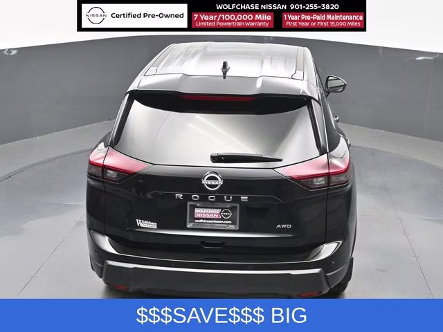2026 Super Black Nissan Rogue S AWD SUV
