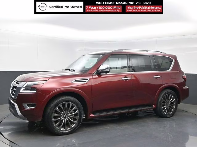 2024 Coulis Red Pearl Nissan Armada Platinum 4X4 SUV