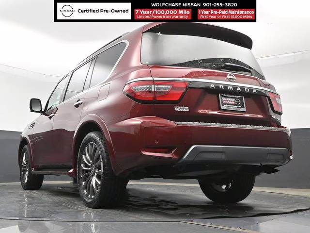 2024 Coulis Red Pearl Nissan Armada Platinum 4X4 SUV