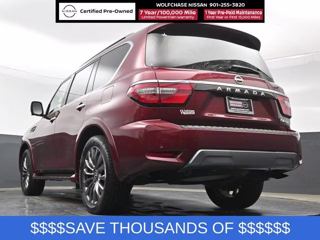 2024 Coulis Red Pearl Nissan Armada Platinum 4X4 SUV