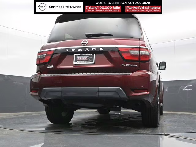 2024 Coulis Red Pearl Nissan Armada Platinum 4X4 SUV