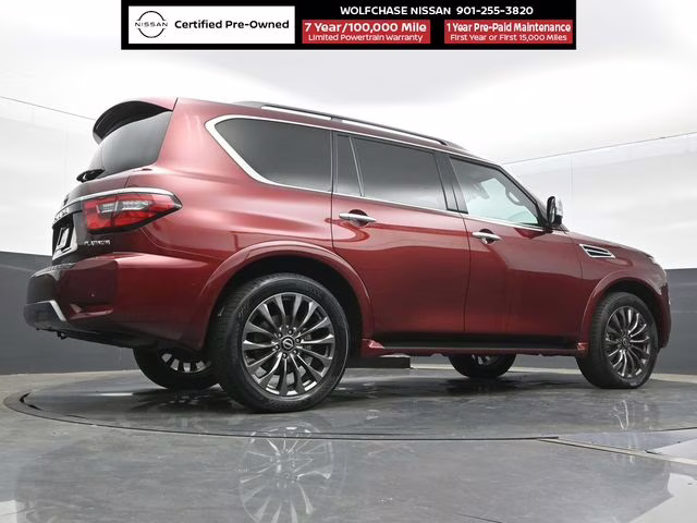 2024 Coulis Red Pearl Nissan Armada Platinum 4X4 SUV