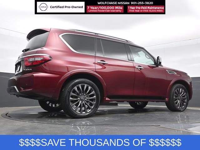 2024 Coulis Red Pearl Nissan Armada Platinum 4X4 SUV