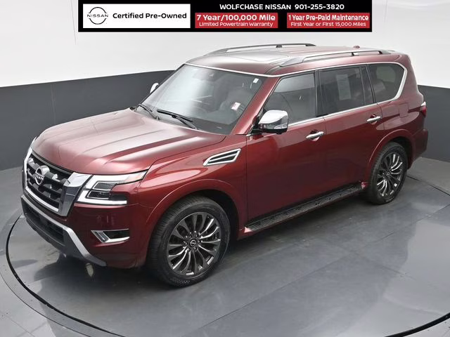 2024 Coulis Red Pearl Nissan Armada Platinum 4X4 SUV