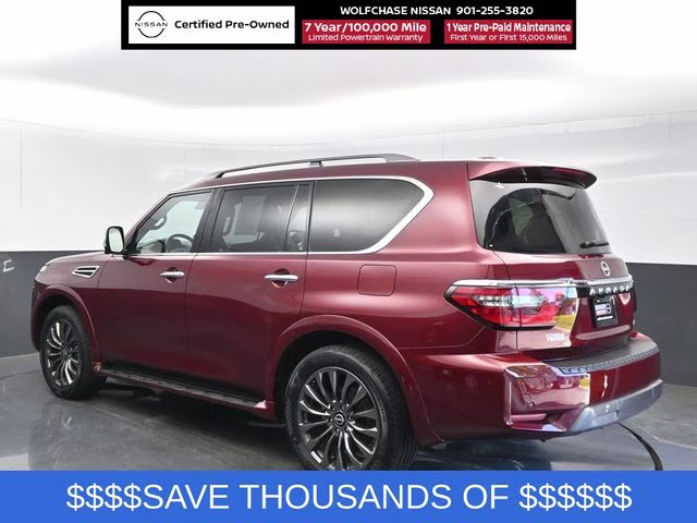 2024 Coulis Red Pearl Nissan Armada Platinum 4X4 SUV
