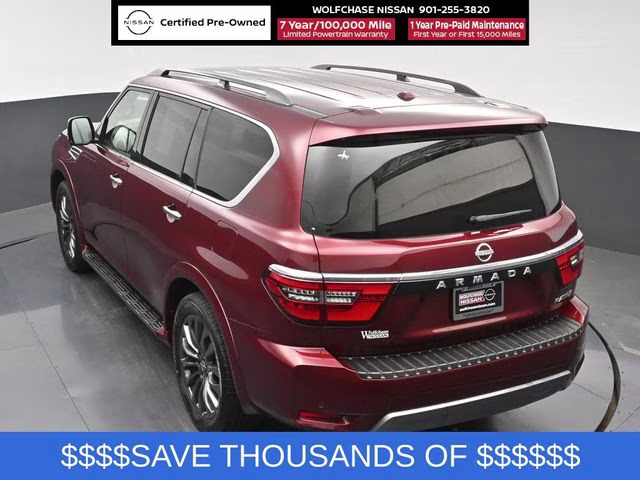 2024 Coulis Red Pearl Nissan Armada Platinum 4X4 SUV