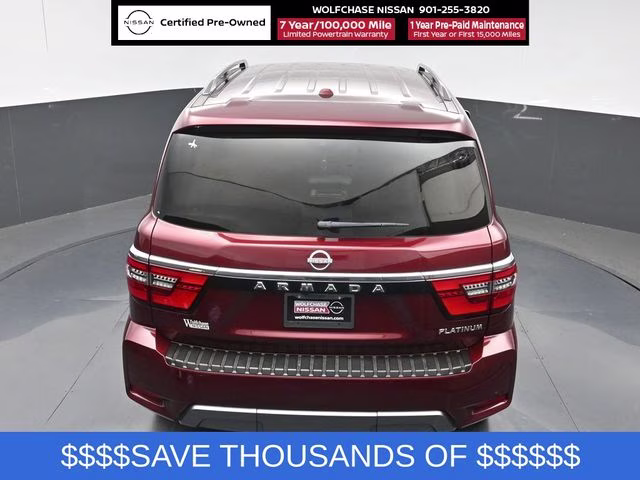 2024 Coulis Red Pearl Nissan Armada Platinum 4X4 SUV