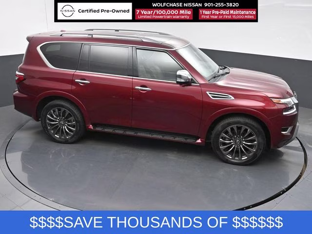 2024 Coulis Red Pearl Nissan Armada Platinum 4X4 SUV