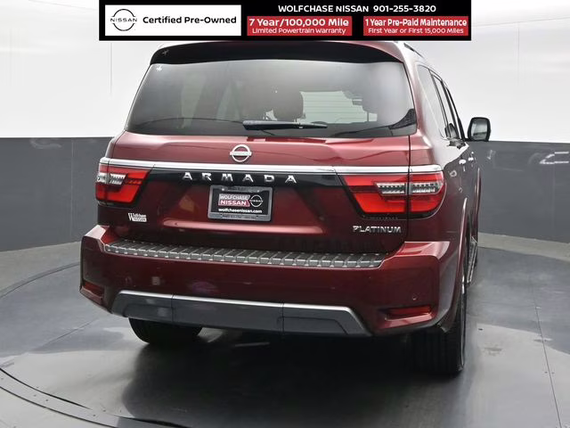 2024 Coulis Red Pearl Nissan Armada Platinum 4X4 SUV