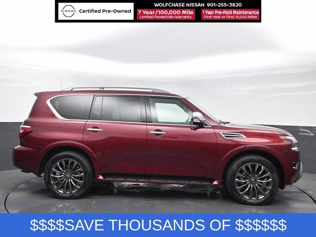 2024 Coulis Red Pearl Nissan Armada Platinum 4X4 SUV