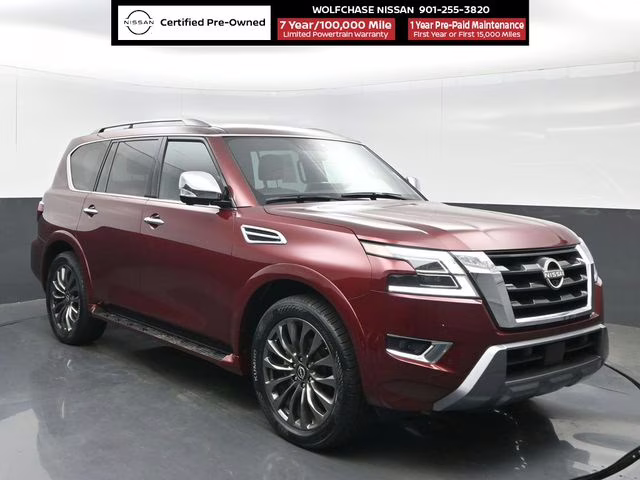 2024 Coulis Red Pearl Nissan Armada Platinum 4X4 SUV