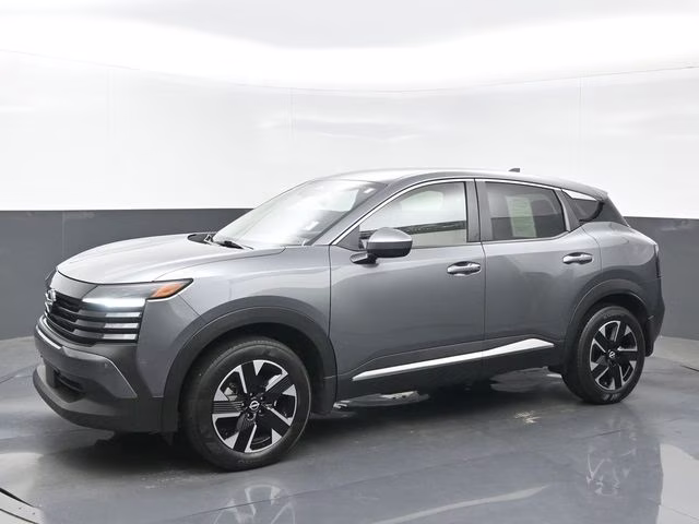 2025 Gun Metallic Nissan Kicks SV AWD SUV
