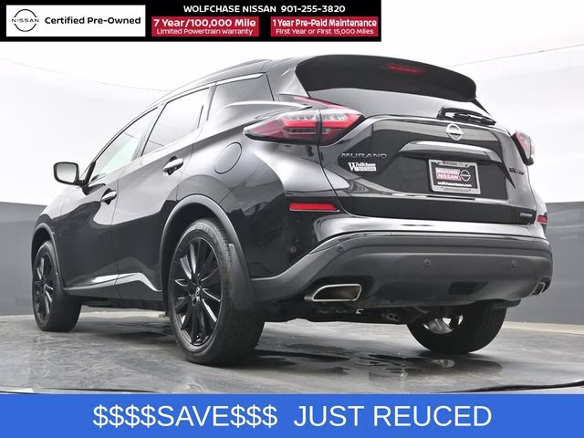2024 Super Black Nissan Murano SV AWD SUV