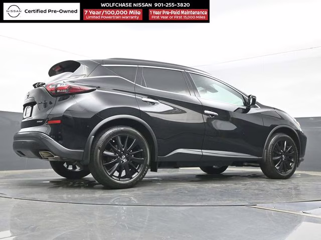 2024 Super Black Nissan Murano SV AWD SUV