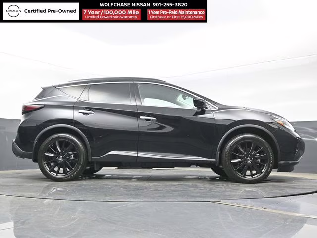 2024 Super Black Nissan Murano SV AWD SUV