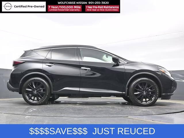 2024 Super Black Nissan Murano SV AWD SUV
